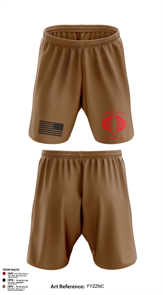 Athletic Shorts With Pockets, Charlie Battery, 1-119th FA, , Teamtime, Team time, sublimation, custom sports apparel, team uniforms, spirit wear, spiritwear, sports uniforms, custom shirts, team store, custom team store, fundraiser sports, apparel fundraiser