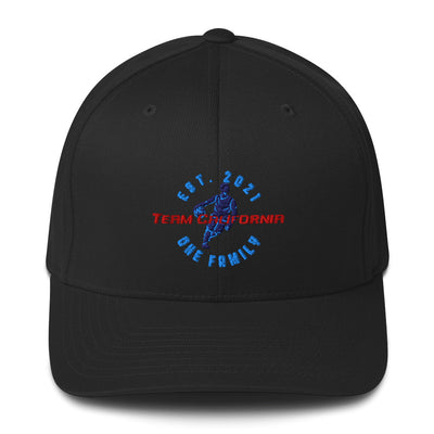 Team California Basketball 80865575 Structured Twill Cap - 1