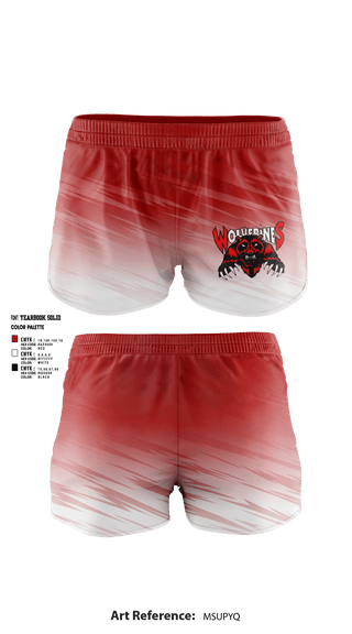 Women's Shorts, Maysville High School Volleyball, Women's Volleyball, Teamtime, Team time, sublimation, custom sports apparel, team uniforms, spirit wear, spiritwear, sports uniforms, custom shirts, team store, custom team store, fundraiser sports, apparel fundraiser