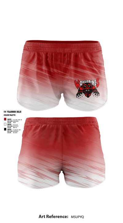 Maysville High School Volleyball 61661749 Women's Shorts - 1