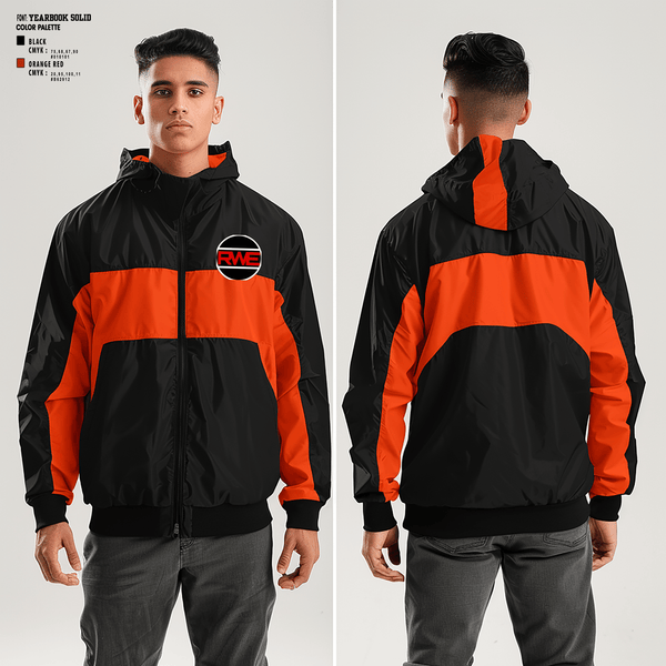 Windbreaker, RWE, Men's Basketball, Teamtime, Team time, sublimation, custom sports apparel, team uniforms, spirit wear, spiritwear, sports uniforms, custom shirts, team store, custom team store, fundraiser sports, apparel fundraiser