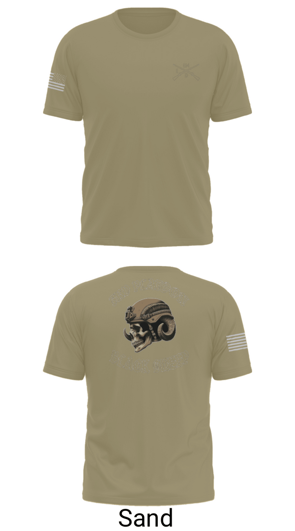 Old School Cotton Feel Shirt, Delta company 114, Army, Teamtime, Team time, sublimation, custom sports apparel, team uniforms, spirit wear, spiritwear, sports uniforms, custom shirts, team store, custom team store, fundraiser sports, apparel fundraiser