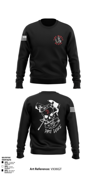 Crew Neck Sweatshirt, 386th ECES/CEF, Fire Department, Teamtime, Team time, sublimation, custom sports apparel, team uniforms, spirit wear, spiritwear, sports uniforms, custom shirts, team store, custom team store, fundraiser sports, apparel fundraiser