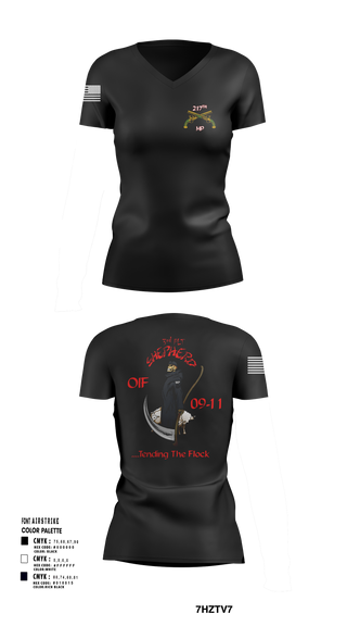 Women's Short Sleeve Vneck Shirt, , Army, Teamtime, Team time, sublimation, custom sports apparel, team uniforms, spirit wear, spiritwear, sports uniforms, custom shirts, team store, custom team store, fundraiser sports, apparel fundraiser