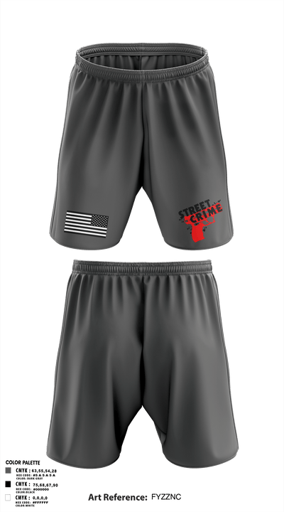Street Crimes 67705015 Athletic Shorts With Pockets - 1
