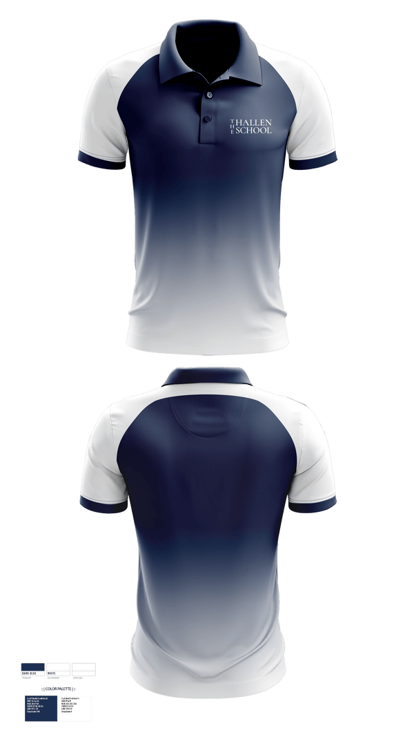 Short Sleeve Performance Polo, The Hallen School Volleyball, Men's Volleyball, Teamtime, Team time, sublimation, custom sports apparel, team uniforms, spirit wear, spiritwear, sports uniforms, custom shirts, team store, custom team store, fundraiser sports, apparel fundraiser