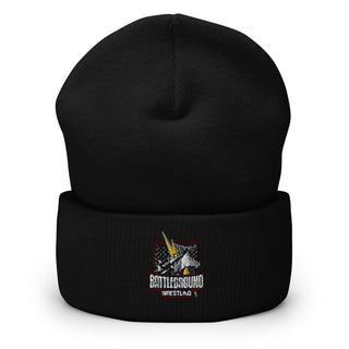 BATTLEGROUND WRESTLING 37344542 Cuffed Beanie - 1