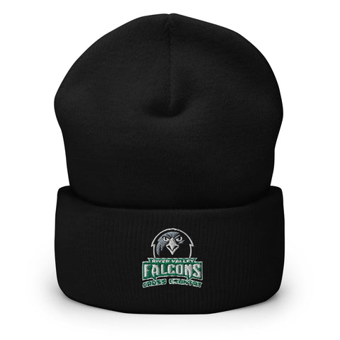 River Valley High School Cross Country 25794747 Cuffed Beanie - 1