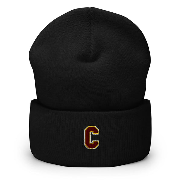 COLONIE CENTRAL HIGH SCHOOL VOLLEYBALL 71332404 Cuffed Beanie-1