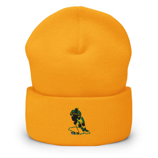 JAMAICAN OLYMPIC ICE HOCKEY FEDERATION 18663712 Cuffed Beanie-2