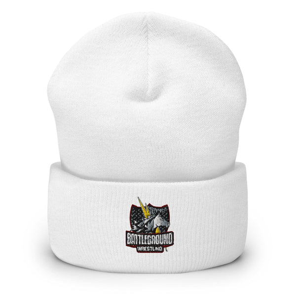 BATTLEGROUND WRESTLING 37344542 Cuffed Beanie - 1