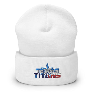 TEXAS TITANS YOUTH FOOTBALL Cuffed Beanie-1