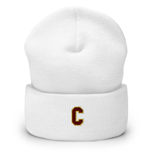 COLONIE CENTRAL HIGH SCHOOL VOLLEYBALL 71332404 Cuffed Beanie-1