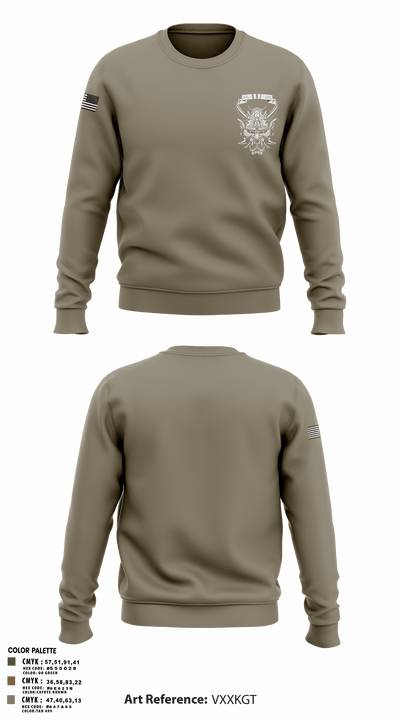 2ND PLATOON ONI 37360870 Crew Neck Sweatshirt - 3