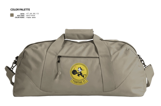 Duffle Bag, VFA-31 THE TOMCATTERS, Navy, Teamtime, Team time, sublimation, custom sports apparel, team uniforms, spirit wear, spiritwear, sports uniforms, custom shirts, team store, custom team store, fundraiser sports, apparel fundraiser