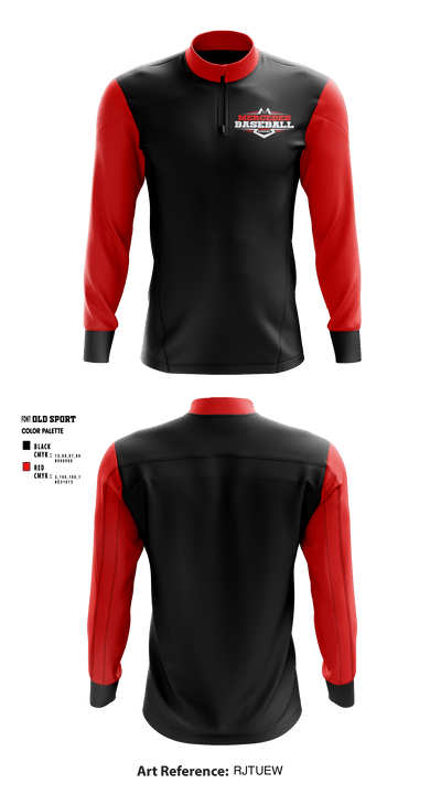 Mercedes Baseball Academy 36036344 Quarter Zip Jacket - 1