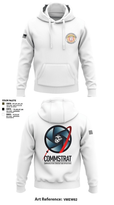 MCRDPI COMMSTRAT 84265949 Hoodie - 2