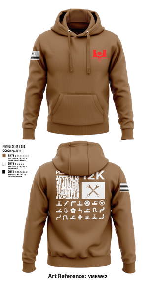Hoodie, 302nd EN CO, Army, Teamtime, Team time, sublimation, custom sports apparel, team uniforms, spirit wear, spiritwear, sports uniforms, custom shirts, team store, custom team store, fundraiser sports, apparel fundraiser