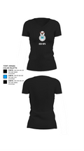 233 SFS 13548797 Women's Short Sleeve V-neck Shirt - 24