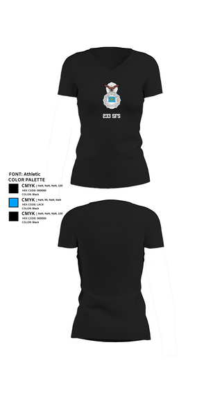 Women's Short Sleeve Vneck Shirt, 233 SFS, , Teamtime, Team time, sublimation, custom sports apparel, team uniforms, spirit wear, spiritwear, sports uniforms, custom shirts, team store, custom team store, fundraiser sports, apparel fundraiser