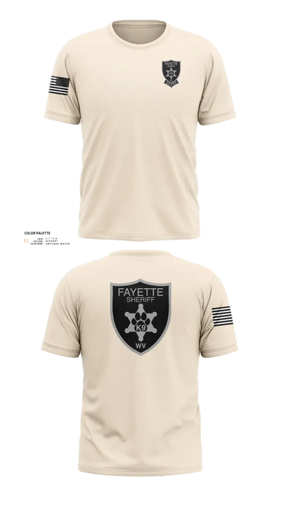Fayette County Sheriff WV 38752837 Short Sleeve Performance Shirt - 21