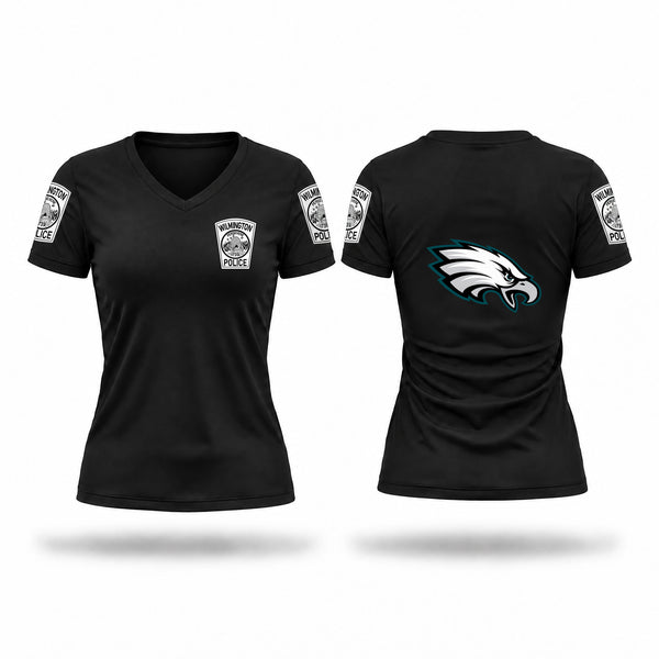 Womens Short Sleeve Vneck Shirt, WPD, Police, Teamtime, Team time, sublimation, custom sports apparel, team uniforms, spirit wear, spiritwear, sports uniforms, custom shirts, team store, custom team store, fundraiser sports, apparel fundraiser