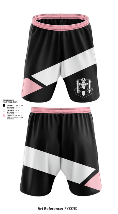 Black Cat FC 26939473 Athletic Shorts With Pockets - 1