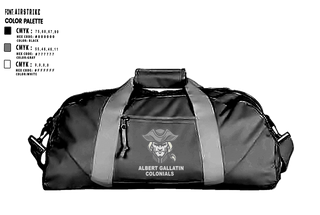 Duffle Bag, Albert Gallatin Colonials, , Teamtime, Team time, sublimation, custom sports apparel, team uniforms, spirit wear, spiritwear, sports uniforms, custom shirts, team store, custom team store, fundraiser sports, apparel fundraiser