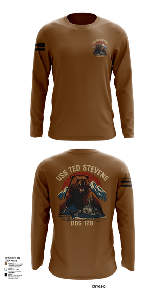 Long Sleeve Performance Shirt, TED STEVENS, , Teamtime, Team time, sublimation, custom sports apparel, team uniforms, spirit wear, spiritwear, sports uniforms, custom shirts, team store, custom team store, fundraiser sports, apparel fundraiser