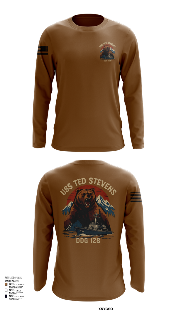 Long Sleeve Performance Shirt, TED STEVENS, , Teamtime, Team time, sublimation, custom sports apparel, team uniforms, spirit wear, spiritwear, sports uniforms, custom shirts, team store, custom team store, fundraiser sports, apparel fundraiser
