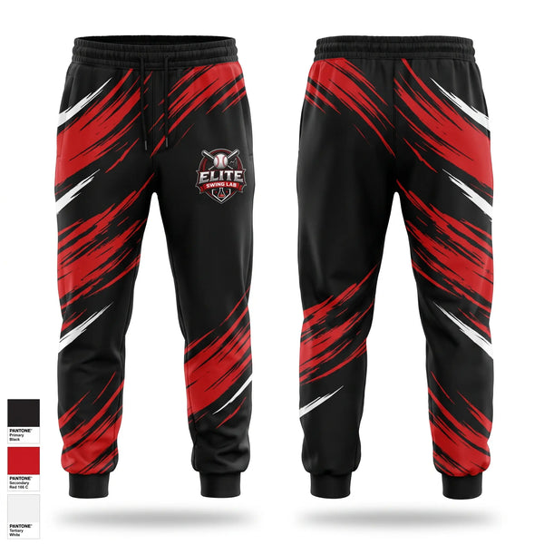 Sweatpants, Elite Swing Lab, Baseball, Teamtime, Team time, sublimation, custom sports apparel, team uniforms, spirit wear, spiritwear, sports uniforms, custom shirts, team store, custom team store, fundraiser sports, apparel fundraiser
