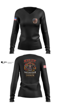 Kelly volunteer fire department Women's Long Sleeve V-neck Shirt - 6