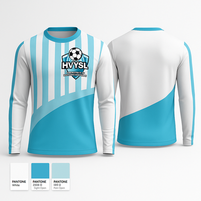 Hudson Valley Youth Soccer League 90092133 Long Sleeve Performance Shirt 1
