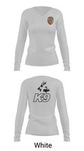 Anniston Police Department 75105504 Women's Long Sleeve V-neck Shirt - 11