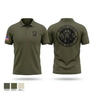 Short Sleeve Performance Polo, Stewart County K9 Unit, Police, Teamtime, Team time, sublimation, custom sports apparel, team uniforms, spirit wear, spiritwear, sports uniforms, custom shirts, team store, custom team store, fundraiser sports, apparel fundraiser