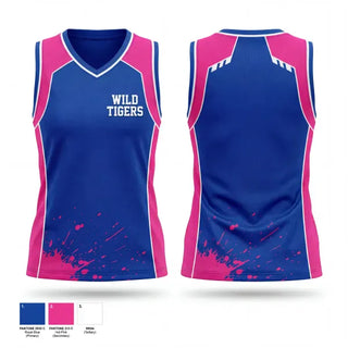 Mens Basketball Jersey, Wild Tigers, Women's Basketball, Teamtime, Team time, sublimation, custom sports apparel, team uniforms, spirit wear, spiritwear, sports uniforms, custom shirts, team store, custom team store, fundraiser sports, apparel fundraiser