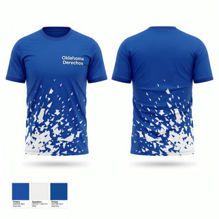 Short Sleeve Performance Shirt, Oklahoma Derechos, Baseball, Teamtime, Team time, sublimation, custom sports apparel, team uniforms, spirit wear, spiritwear, sports uniforms, custom shirts, team store, custom team store, fundraiser sports, apparel fundraiser