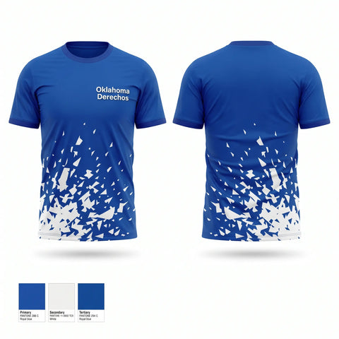 Short Sleeve Performance Shirt, Oklahoma Derechos, Baseball, Teamtime, Team time, sublimation, custom sports apparel, team uniforms, spirit wear, spiritwear, sports uniforms, custom shirts, team store, custom team store, fundraiser sports, apparel fundraiser