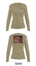 NAVSTA MAYPORT SECURITY 9551014 Women's Long Sleeve V-neck Shirt - 92