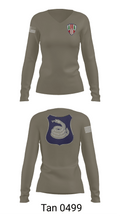 1569th MTC 38371525 Women's Long Sleeve V-neck Shirt - 11