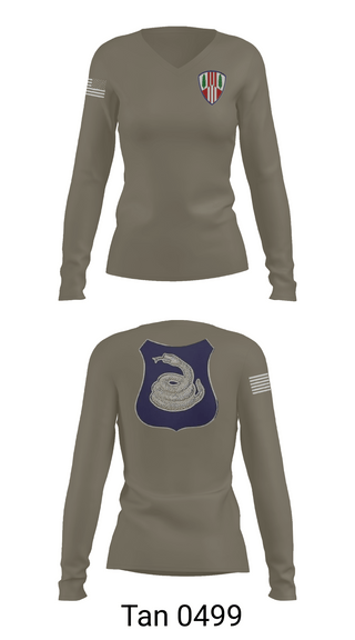 Womens Long Sleeve Vneck Shirt, 1569th MTC, National Guard, Teamtime, Team time, sublimation, custom sports apparel, team uniforms, spirit wear, spiritwear, sports uniforms, custom shirts, team store, custom team store, fundraiser sports, apparel fundraiser