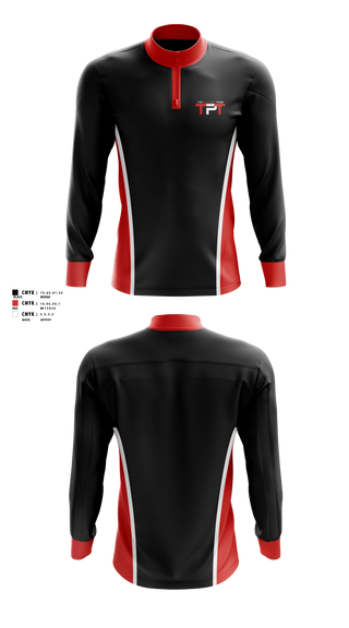 Quarter Zip Jacket, THE PLAYERS TRIBE, Men's Basketball, Teamtime, Team time, sublimation, custom sports apparel, team uniforms, spirit wear, spiritwear, sports uniforms, custom shirts, team store, custom team store, fundraiser sports, apparel fundraiser