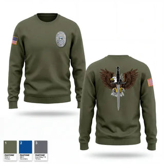 Crew Neck Sweatshirt, COCOA SWAT, Police, Teamtime, Team time, sublimation, custom sports apparel, team uniforms, spirit wear, spiritwear, sports uniforms, custom shirts, team store, custom team store, fundraiser sports, apparel fundraiser