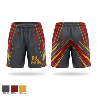 Athletic Shorts With Pockets, Big Iron, Fire Department, Teamtime, Team time, sublimation, custom sports apparel, team uniforms, spirit wear, spiritwear, sports uniforms, custom shirts, team store, custom team store, fundraiser sports, apparel fundraiser