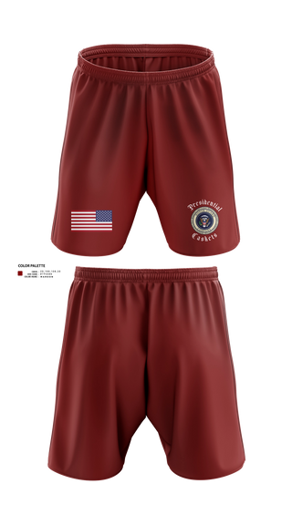 Athletic Shorts With Pockets, Presidential Caskets Platoon, Army, Teamtime, Team time, sublimation, custom sports apparel, team uniforms, spirit wear, spiritwear, sports uniforms, custom shirts, team store, custom team store, fundraiser sports, apparel fundraiser