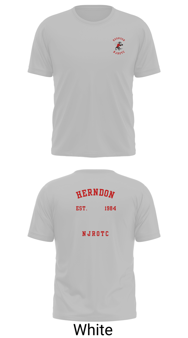 Old School Cotton Feel Shirt, Herndon HS NJROTCHerndon High School NJROTC, Spirit Store, Teamtime, Team time, sublimation, custom sports apparel, team uniforms, spirit wear, spiritwear, sports uniforms, custom shirts, team store, custom team store, fundraiser sports, apparel fundraiser