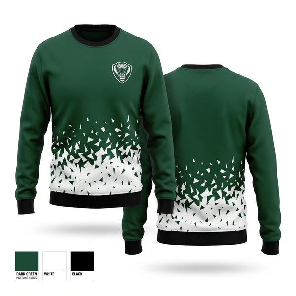 Crew Neck Sweatshirt, Cobras, Baseball, Teamtime, Team time, sublimation, custom sports apparel, team uniforms, spirit wear, spiritwear, sports uniforms, custom shirts, team store, custom team store, fundraiser sports, apparel fundraiser