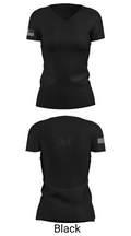 1MED 1280664 Women's Short Sleeve V-neck Shirt - 28