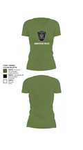 Jamestown Police 59981671 Women's Short Sleeve V-neck Shirt - 42