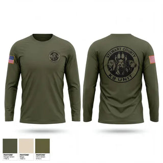 Long Sleeve Performance Shirt, Stewart County K9 Unit, Police, Teamtime, Team time, sublimation, custom sports apparel, team uniforms, spirit wear, spiritwear, sports uniforms, custom shirts, team store, custom team store, fundraiser sports, apparel fundraiser